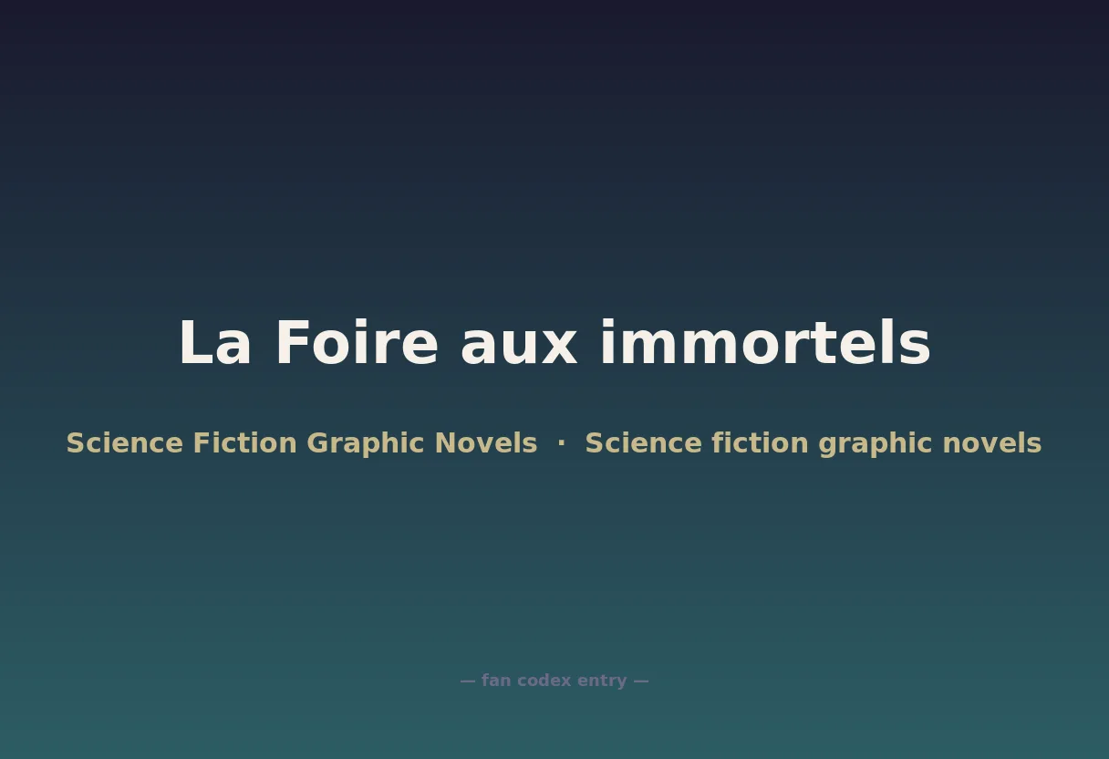 La Foire aux immortels